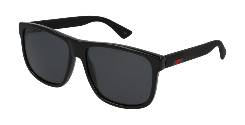 LUNETTES DE SOLEIL homme GG0010S noir - vue de 3/4