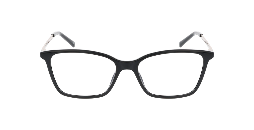 Lunettes de vue femme ANASTASIA noir - Vue de face