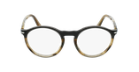 Lunettes de vue 0PO3285V noir/marron - Vue de face