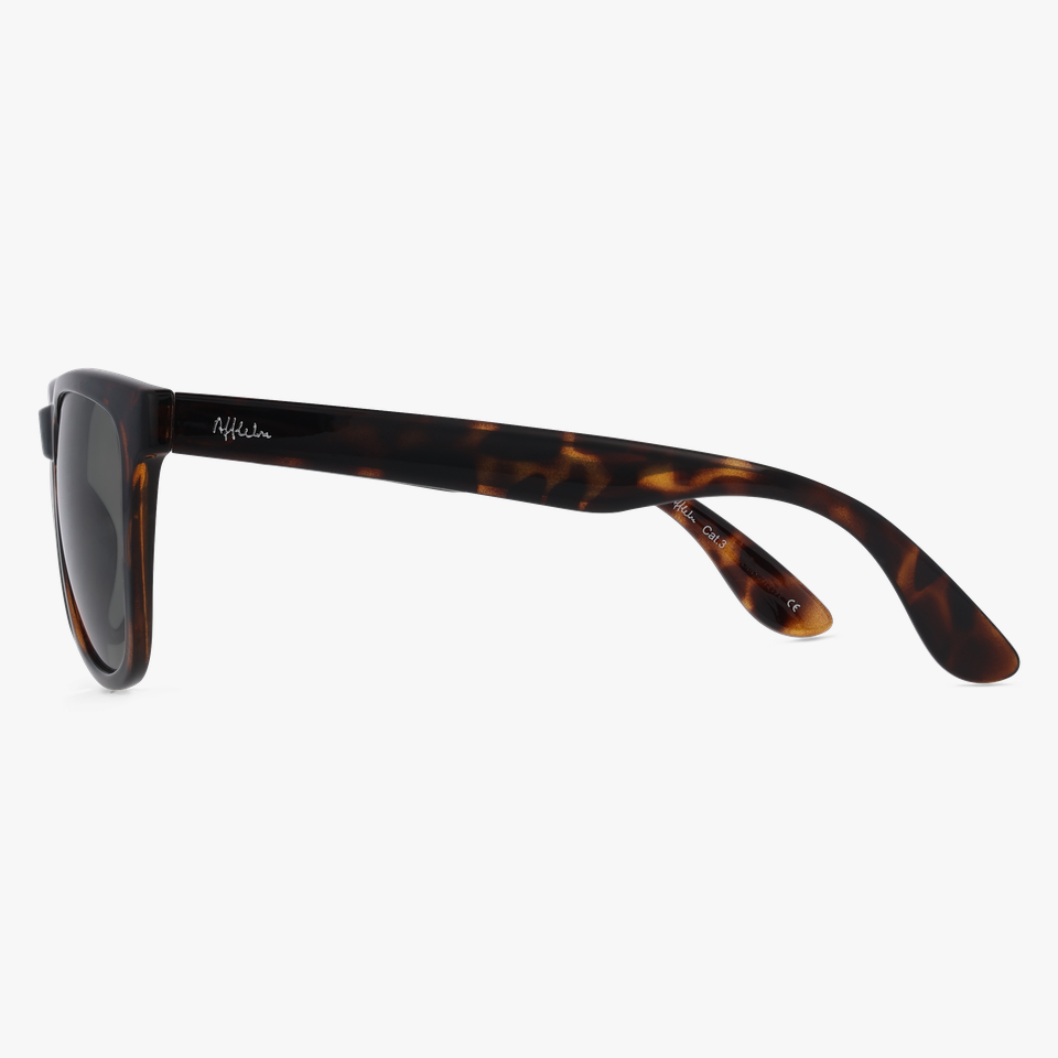 Lunettes de soleil COCO écaille - Vue de face