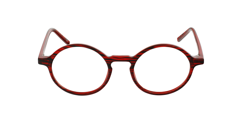 Lunettes de vue enfant RZERO23 rouge - Vue de face