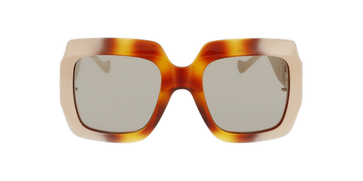 LUNETTES DE SOLEIL femme GG1022S beige/écailleVue de face