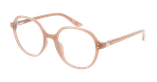 Lunettes de vue femme MAGIC 322 beige - Vue de face