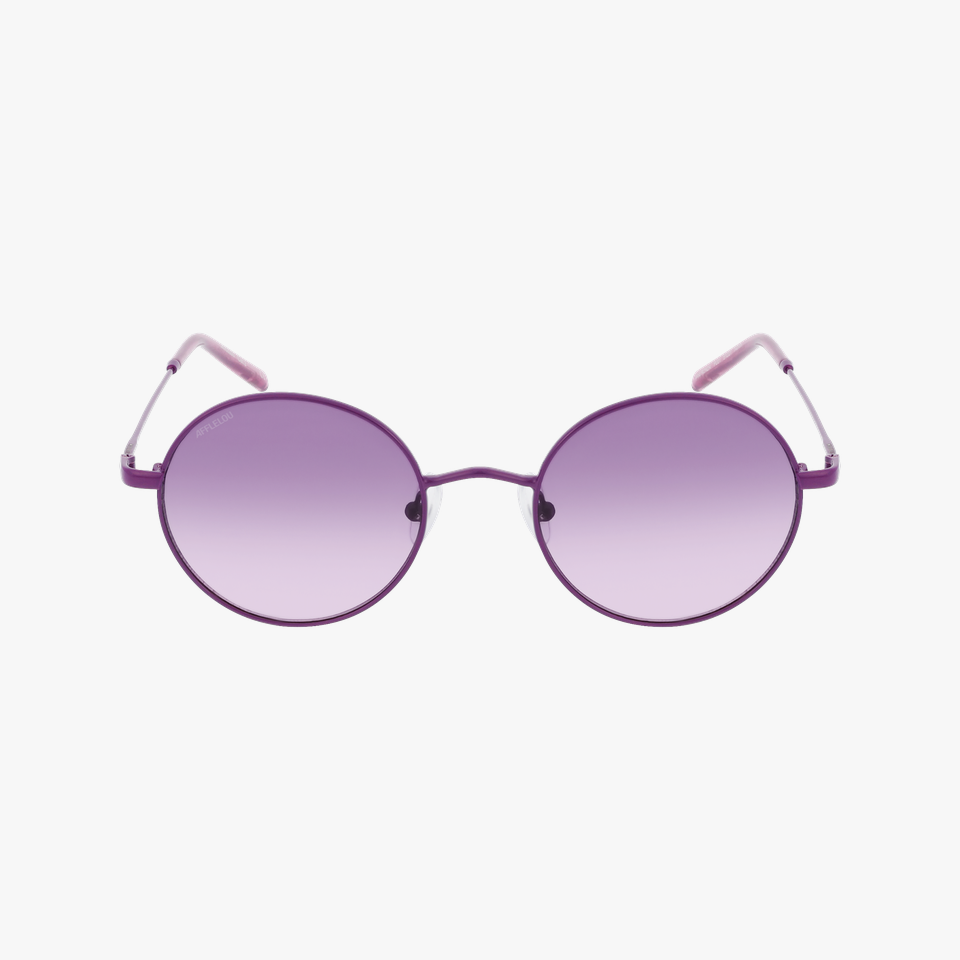 Lunettes de soleil RONDA violet - Vue de face