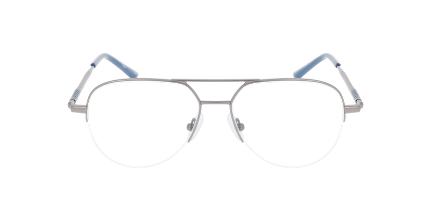 Lunettes de vue homme MAGIC284 gun/bleu - Vue de face
