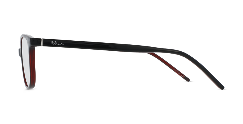 LUNETTES DE VUE enfant ANGELO noir/rouge - Vue de face