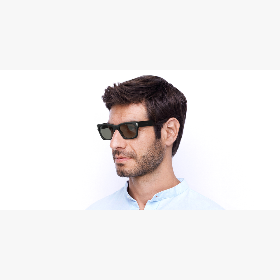Lunettes de soleil SL 402 noir - Vue de 3/4