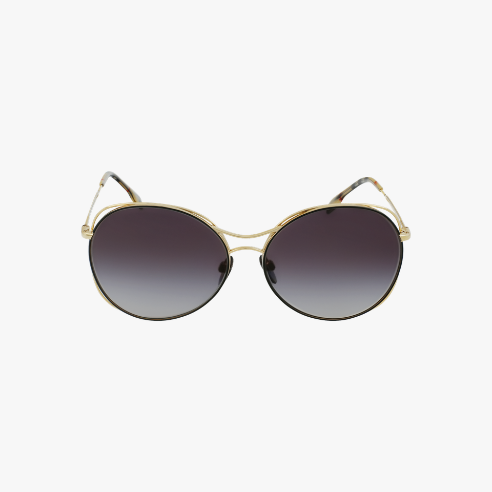 Lunettes de soleil femme 0BE3105 dorée - Vue de face
