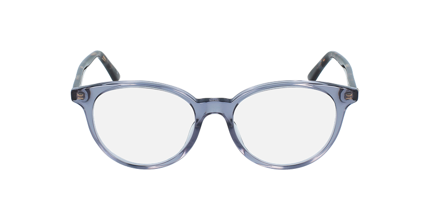 LUNETTES DE VUE femme MONTAIGNE47 bleu/écaille - Vue de face