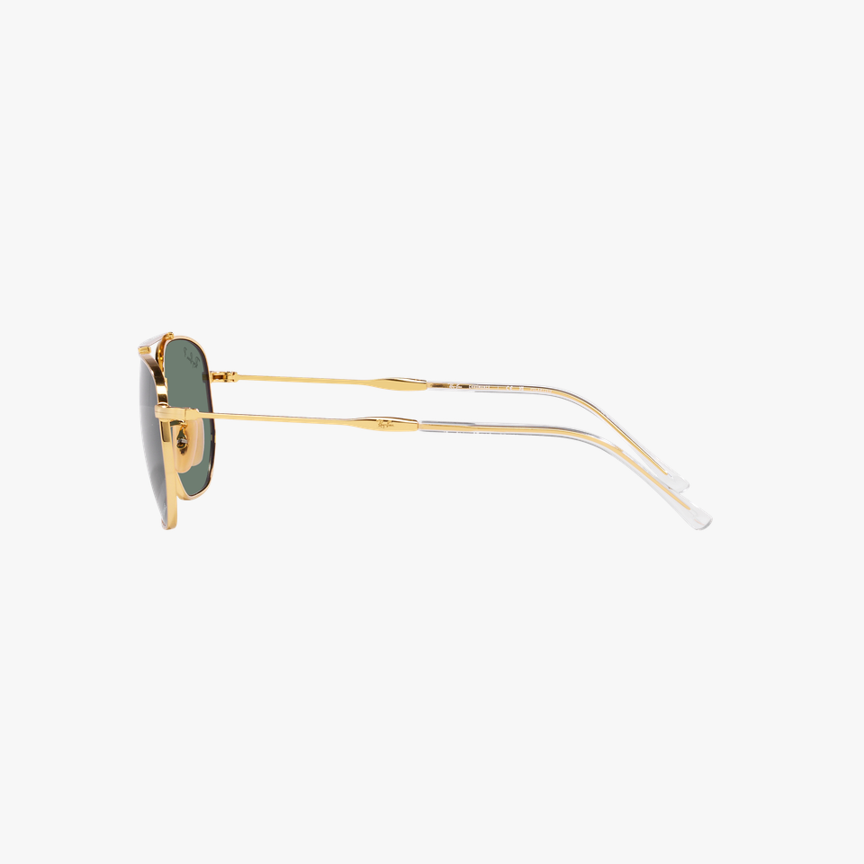 Lunettes de soleil RB3707 dorée - Vue de face