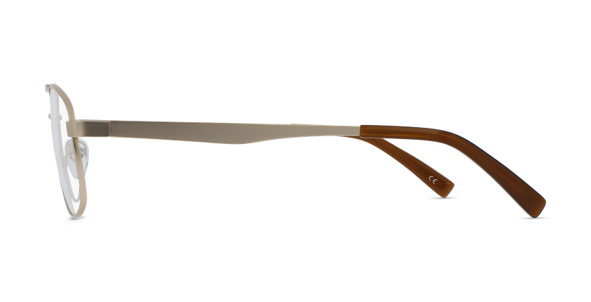 LUNETTES DE VUE homme RZERO 31 doré - Vue de face
