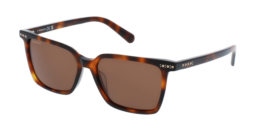 LUNETTES DE SOLEIL femme SK0355 52E écaille - Vue de face