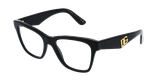 Lunettes de vue femme DG3374 noir - Vue de face