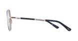 Lunettes de vue femme MAGIC252 bleu - Vue de face