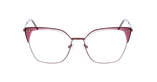 Lunettes de vue femme MAGIC 201 violet - Vue de face