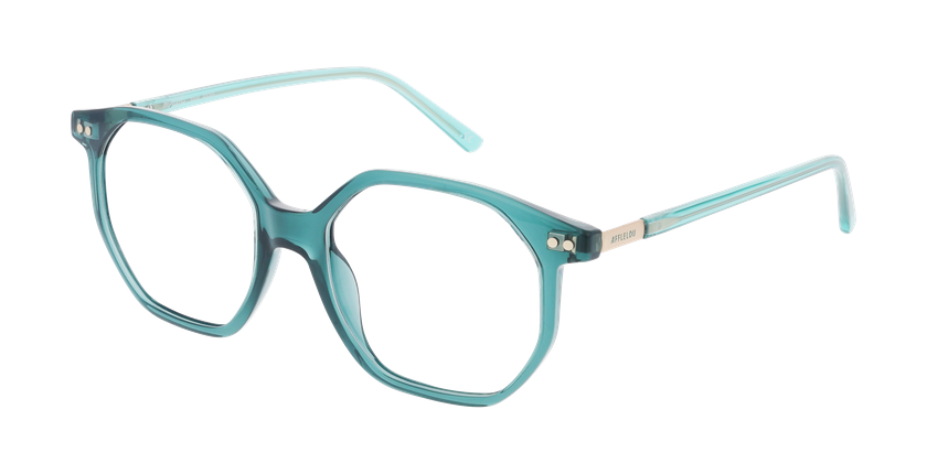 Lunettes de vue femme ANAE vert - Vue de face