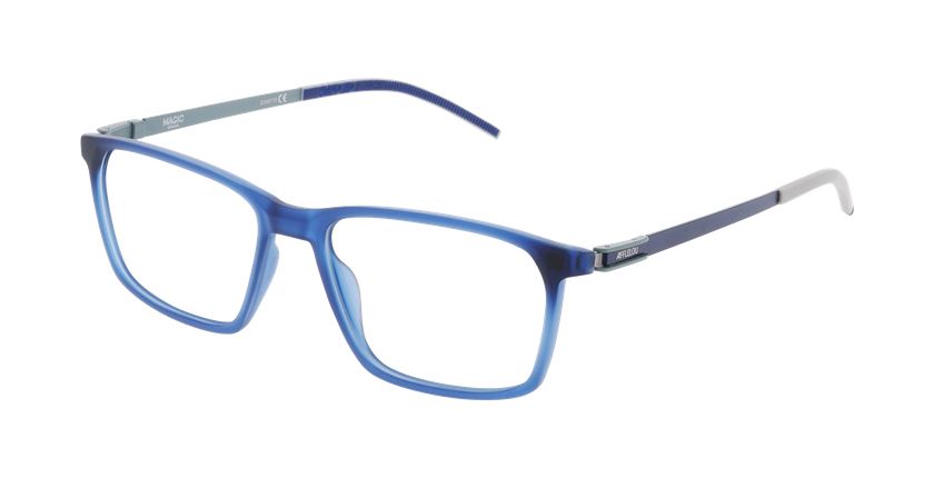 Lunettes de vue homme MAGIC273 bleu - Vue de face