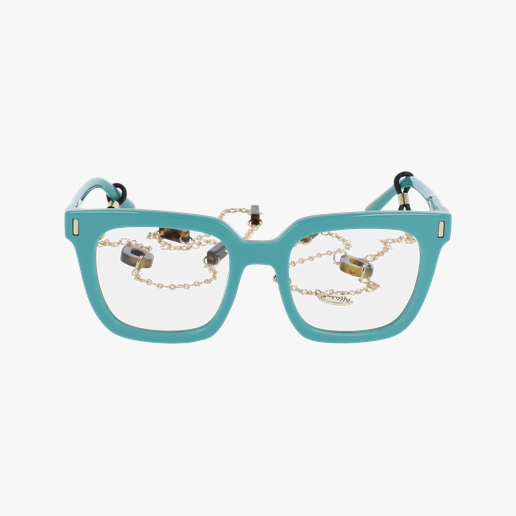 LUNETTES DE VUE femme REVEUSE vert Vue de face