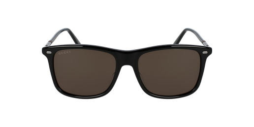 LUNETTES DE SOLEIL homme GG0518S noir Vue de face