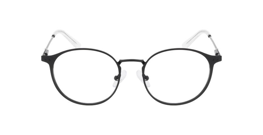 Lunettes de vue femme ANGELIQUE noir - Vue de face