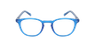 LUNETTES DE VUE BLUE BLOCK 1 MIXTE bleu - Vue de face