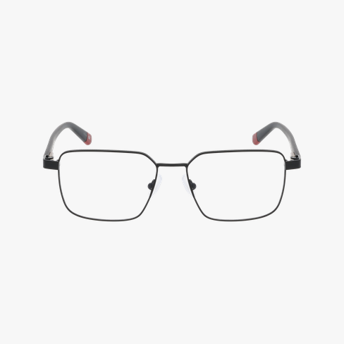 Lunettes de vue homme FERDINAND noir/rouge
