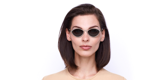 LUNETTES DE SOLEIL femme MARIGOLD blanc