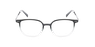 Lunettes de vue homme DARIUS noir - barre métallique/cristal