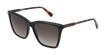 LUNETTES DE SOLEIL femme LO719S noir - Vue de face