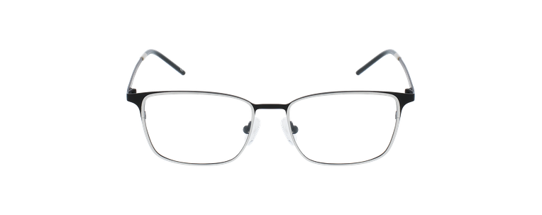 LUNETTES DE VUE homme MAGIC 156 argenté/noir - Vue de face