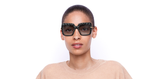 LUNETTES DE SOLEIL femme 0DG6111 gris/doré