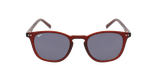 LUNETTES DE VUE FORTY solaire Bordeaux rouge/rouge - Vue de face