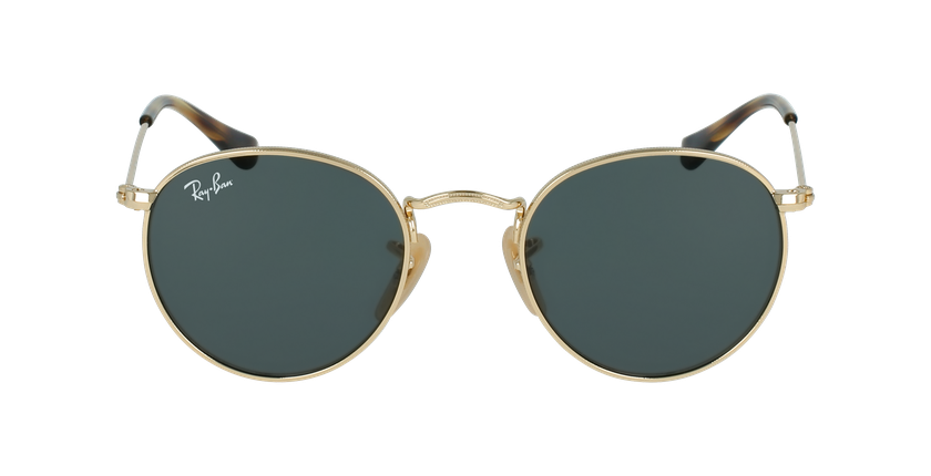 LUNETTES DE SOLEIL enfant 0RJ9547S doré - Vue de face