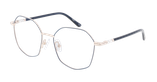 Lunettes de vue femme MAGIC 320 bleu - Vue de face