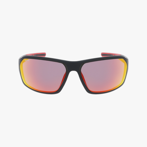 Lunettes de soleil RUFINO noir/rouge