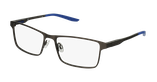 LUNETTES DE VUE homme 8047 gris/bleu - vue de 3/4