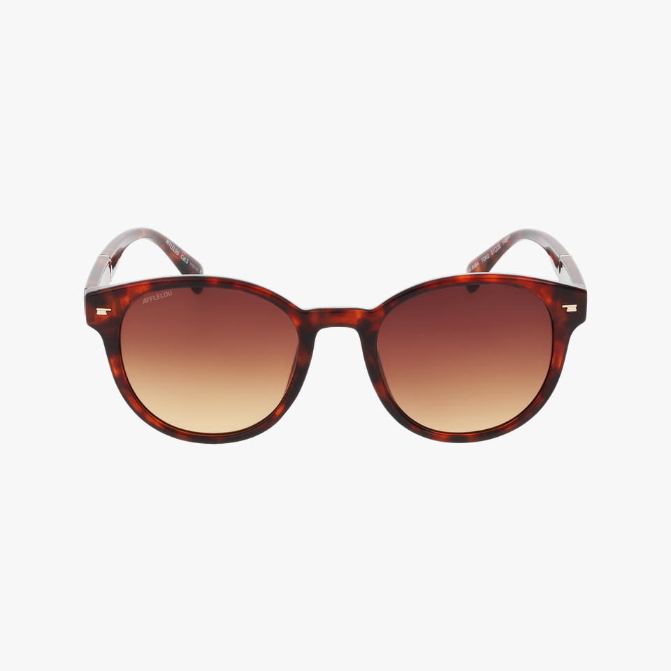 Lunettes de soleil femme BIBA écaille - Vue de face