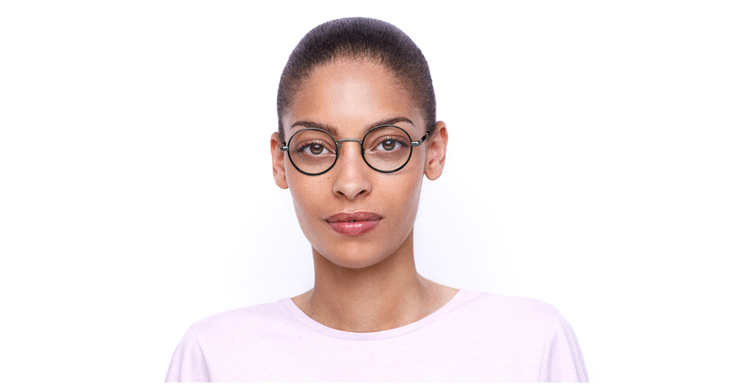 Lunettes de vue femme MAGIC 193 noir/argenté - Vue de face