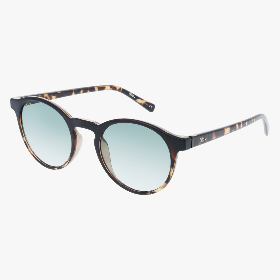 Lunettes de soleil femme CARMEN écaille/écaille - Vue de face