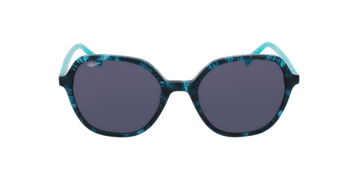 LUNETTES DE SOLEIL enfant VIOLETTE turquoise/noirVue de face