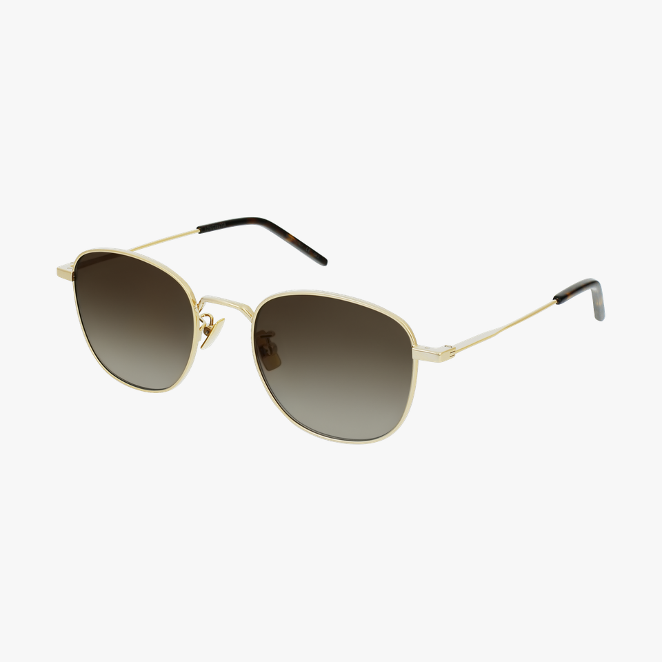 Lunettes de soleil NEW WAVE SL 299 dorée - Vue de 3/4