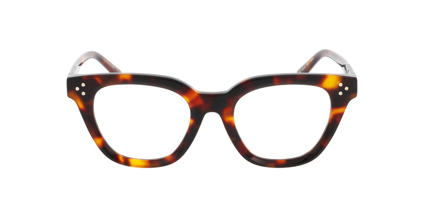 Lunettes de vue femme CARACTÈRES ARTISTE écaille - Vue de face