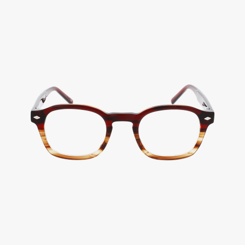 Lunettes de vue homme MAGIC 162 écaille rouge Vue de face