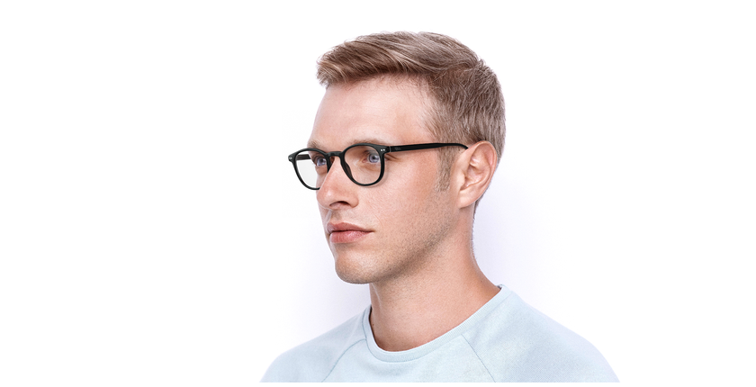 Lunettes de vue homme MAGIC TOM noir - Vue de 3/4