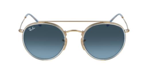 LUNETTES DE SOLEIL 0RB3647N doréVue de face
