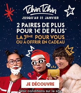 Tchin Tchin Spécial Fêtes - La 3ème paire pour vous ou à offrir en cadeau