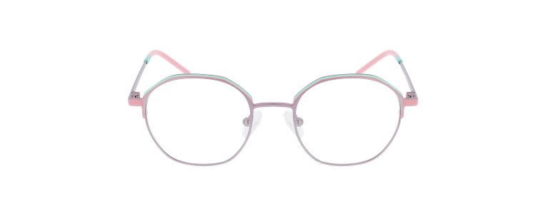 LUNETTES DE VUE femme MAGIC 152 violet frozen/vert - Vue de face