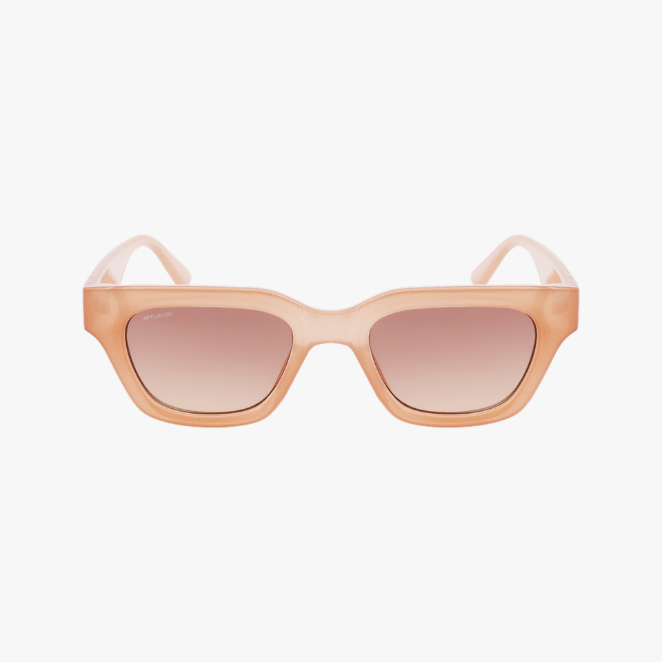 Lunettes de soleil femme COLINA rose - Vue de face