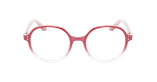 Lunettes de vue femme MAGIC 322 rouge/rouge dégradé - Vue de face