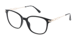 Lunettes de vue femme LOUISA noir - Vue de face